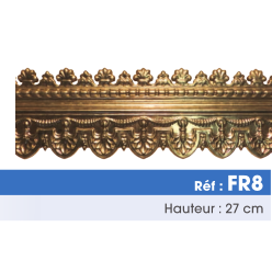 Marquise REF.FR8 - Hauteur de 27CM